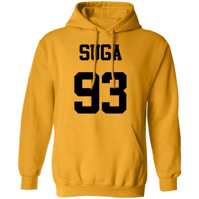BTS New Logo Suga 93 Hoodie Long Sleeve Jumper Jin Suga 93 J-Hope RM Jimin V Jung Kook (S, White-93-suga) BTS New Logo Suga 93 Hoodie Long Sleeve Jumper Jin Suga 93 J-Hope RM Jimin V Jung Kook (S, White-93-suga)