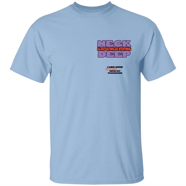Neck Deep Merch Store High Tangerine Shirt