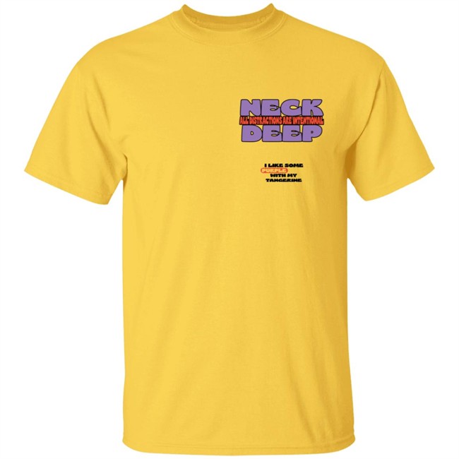 Neck Deep Merch Store High Tangerine Shirt Neck Deep Merch Store High Tangerine Shirt