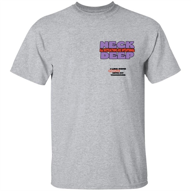 Neck Deep Merch Store High Tangerine Shirt Neck Deep Merch Store High Tangerine Shirt