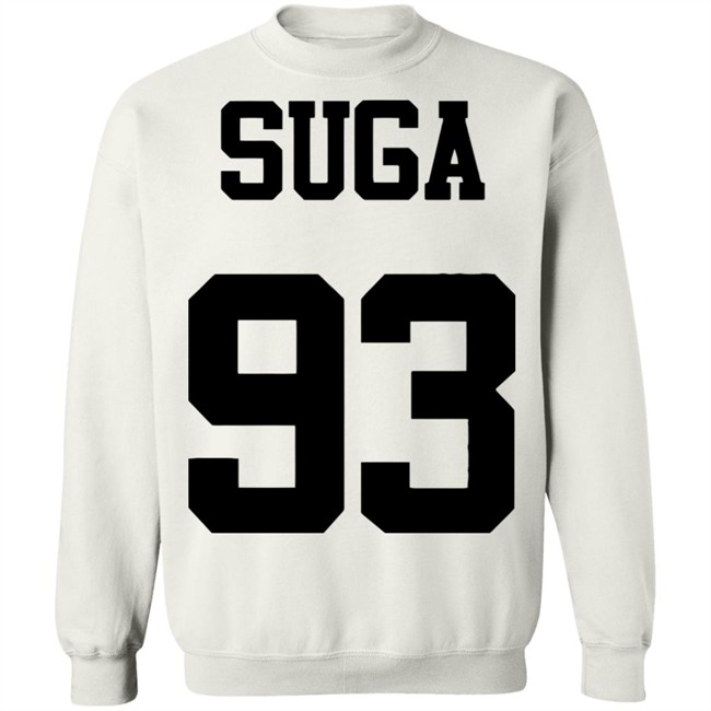 BTS New Logo Suga 93 Hoodie Long Sleeve Jumper Jin Suga 93 J-Hope RM Jimin V Jung Kook (S, White-93-suga) BTS New Logo Suga 93 Hoodie Long Sleeve Jumper Jin Suga 93 J-Hope RM Jimin V Jung Kook (S, White-93-suga)