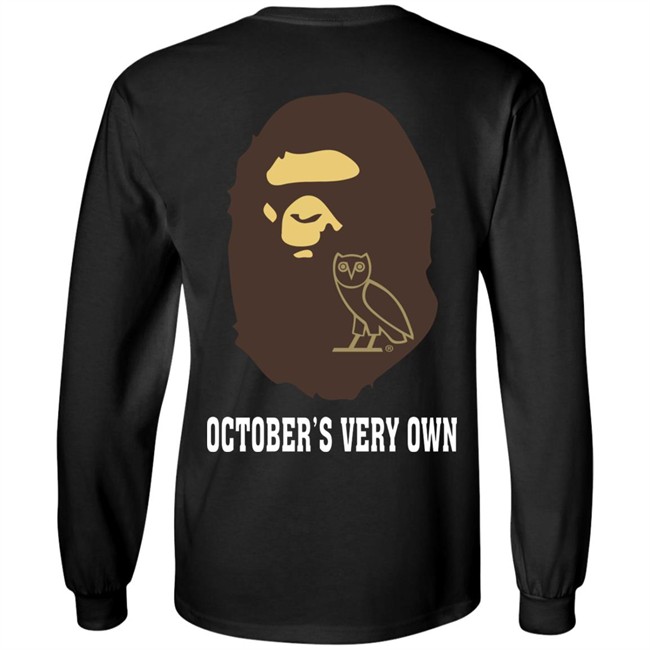 BAPE x OVO Pullover Hoodie Black BAPE x OVO Pullover Hoodie Black