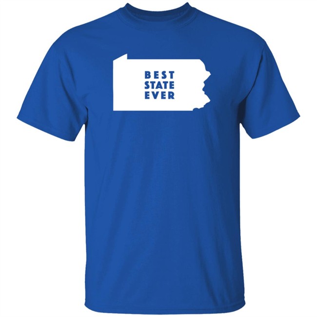 SpreadShirt PA Best State Ever Shirt Spread Shirt PA Best State Ever T Shirt