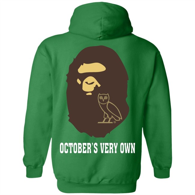 BAPE x OVO Pullover Hoodie Black BAPE x OVO Pullover Hoodie Black
