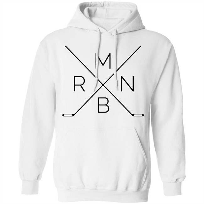 Spreadshirt Rmnb Crossed Sticks Hoodie The Rmnb Hooded Sweatshirt and Merch Store Rmnb Crossed Sticks Hoodie