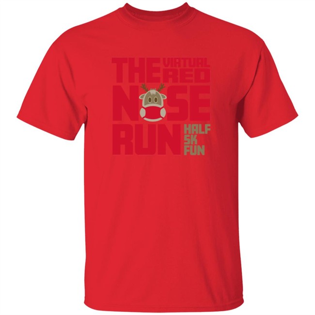 Red Nose Run Half Marathon Tee Shirt Red Nose Run Half Marathon Tee Shirt