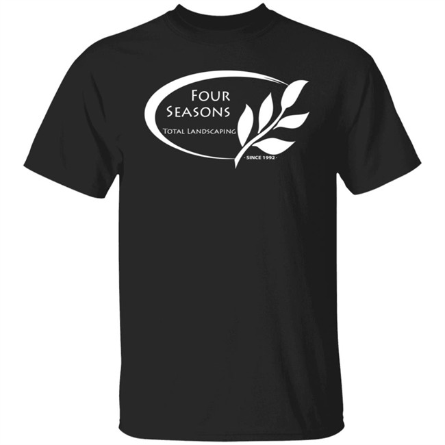 Four Seasons Total Landscaping Green Shirt