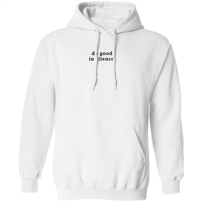 Do Good In Silence Merch Do Good In Silence Tan Hoodie