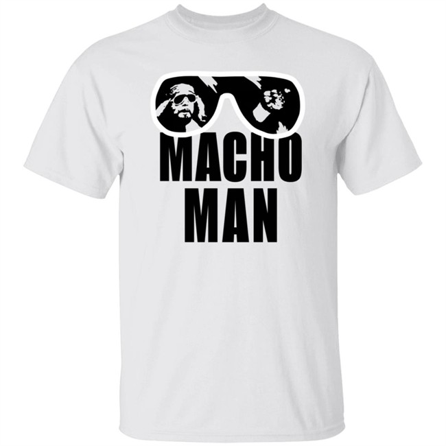 Wwe Old School Macho Man Purple T Shirt