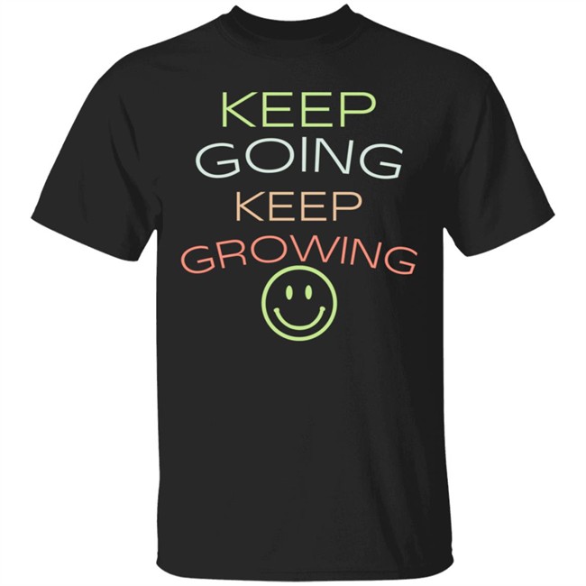 Bonfire Store Merch Shirt Keep Going Keep Growing Tee Shirt