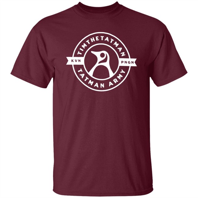 Tim The Tatman Merch Tatman Army Kevin Tee Tim The Tatman Merch Tatman Army Kevin Tee