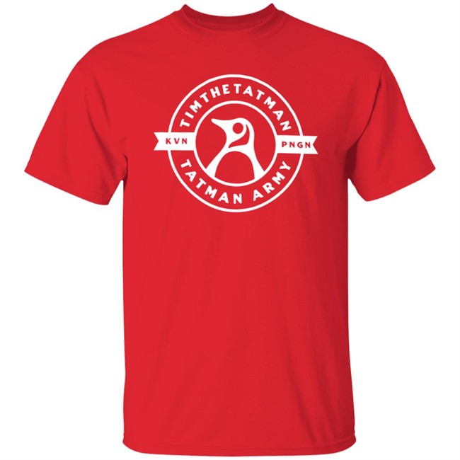 Tim The Tatman Merch Tatman Army Kevin Tee Tim The Tatman Merch Tatman Army Kevin Tee
