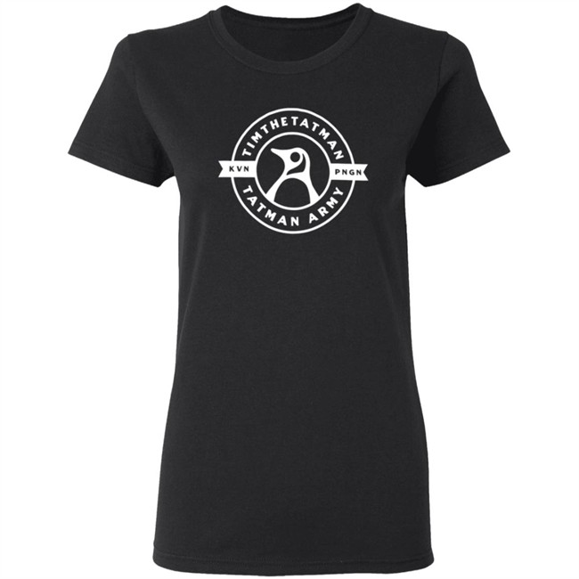 Tim The Tatman Merch Tatman Army Kevin Tee Tim The Tatman Merch Tatman Army Kevin Tee