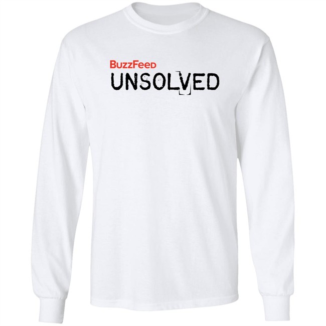 BuzzFeed Unsolved Logo Shirt BuzzFeed Unsolved Logo Shirt