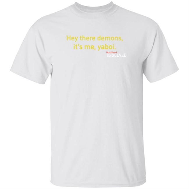BuzzFeed Unsolved Hey There Demons Boi Shirt