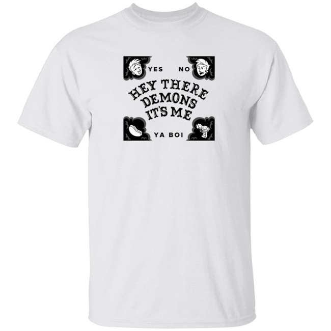 BuzzFeed Unsolved Hey There Demons Board Shirt