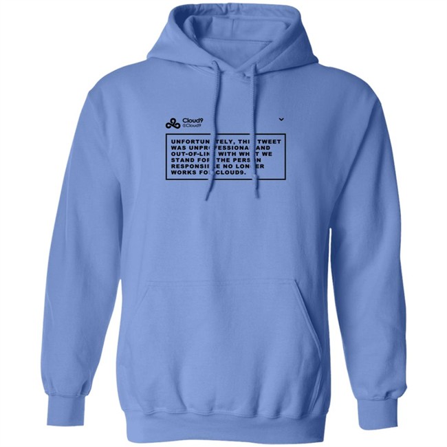Cloud9 C9 Mateus This Tweet Was Unprofessional T Shirt Cloud9 C9 Mateus This Tweet Was Unprofessional T Shirt
