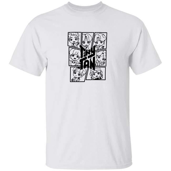 BTS TinyTan Tiny Tan Mic Drop Tee Shirt