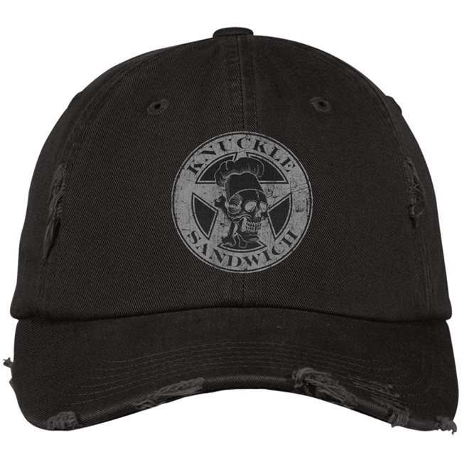 Flavour Gallery Store Merch Knuckle Sandwich Guy Fieri Hat Knuckle Sandwich By Guy Fieri Unisex Hat Black