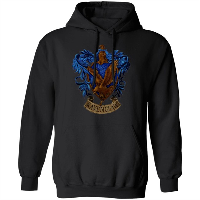 Harry Potter Shop Ravenclaw Hooded Sweatshirt Harry Potter Ravenclaw Crest Hoodie