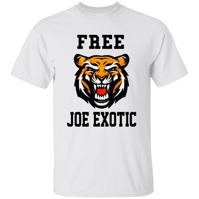 Official Free Joe Exotic Shirt Joe exotic for president t shirt Tiger King, US president? Trevor Noah explains how Joe Exotic and Trump are the same