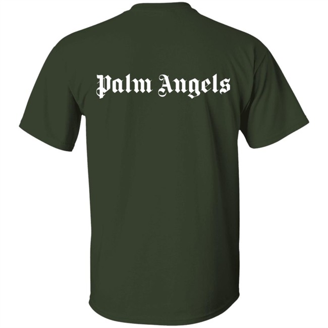 PALM ANGELS BLACK LOGO T-SHIRT PALM ANGELS BLACK LOGO T-SHIRT