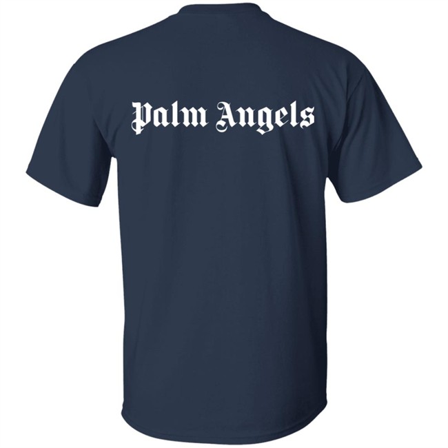 PALM ANGELS BLACK LOGO T-SHIRT PALM ANGELS BLACK LOGO T-SHIRT