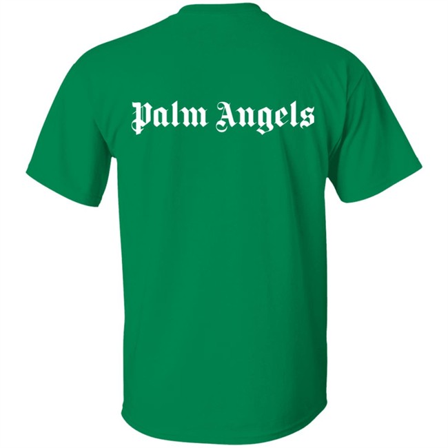 PALM ANGELS BLACK LOGO T-SHIRT PALM ANGELS BLACK LOGO T-SHIRT