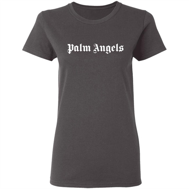 PALM ANGELS BLACK LOGO T-SHIRT PALM ANGELS BLACK LOGO T-SHIRT