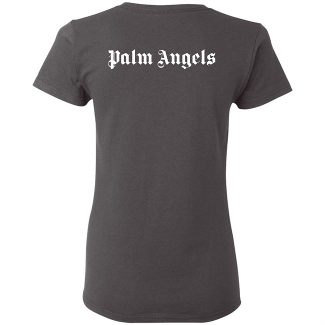 PALM ANGELS BLACK LOGO T-SHIRT PALM ANGELS BLACK LOGO T-SHIRT