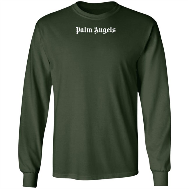 PALM ANGELS BLACK LOGO T-SHIRT PALM ANGELS BLACK LOGO T-SHIRT