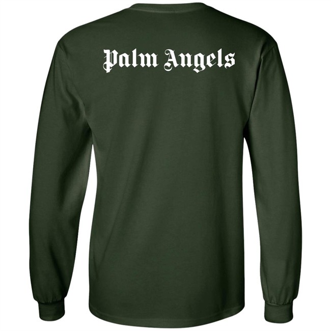 PALM ANGELS BLACK LOGO T-SHIRT PALM ANGELS BLACK LOGO T-SHIRT