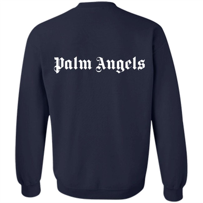 PALM ANGELS BLACK LOGO T-SHIRT PALM ANGELS BLACK LOGO T-SHIRT