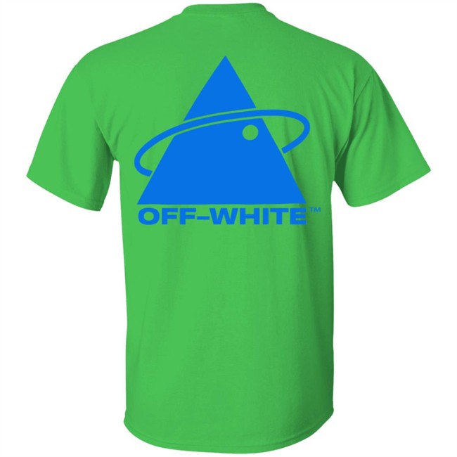 Off-White Triangle Planet Long Sleeve T-Shirt Off-White Triangle Planet Long Sleeve T-Shirt