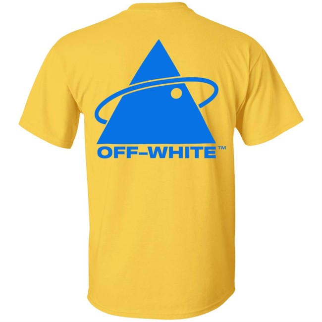 Off-White Triangle Planet Long Sleeve T-Shirt Off-White Triangle Planet Long Sleeve T-Shirt