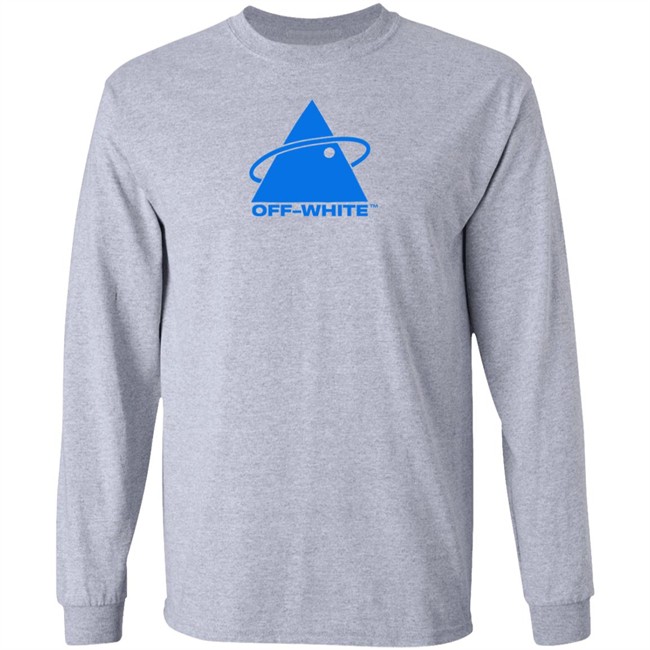 Off-White Triangle Planet Long Sleeve T-Shirt Off-White Triangle Planet Long Sleeve T-Shirt