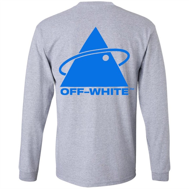 Off-White Triangle Planet Long Sleeve T-Shirt Off-White Triangle Planet Long Sleeve T-Shirt