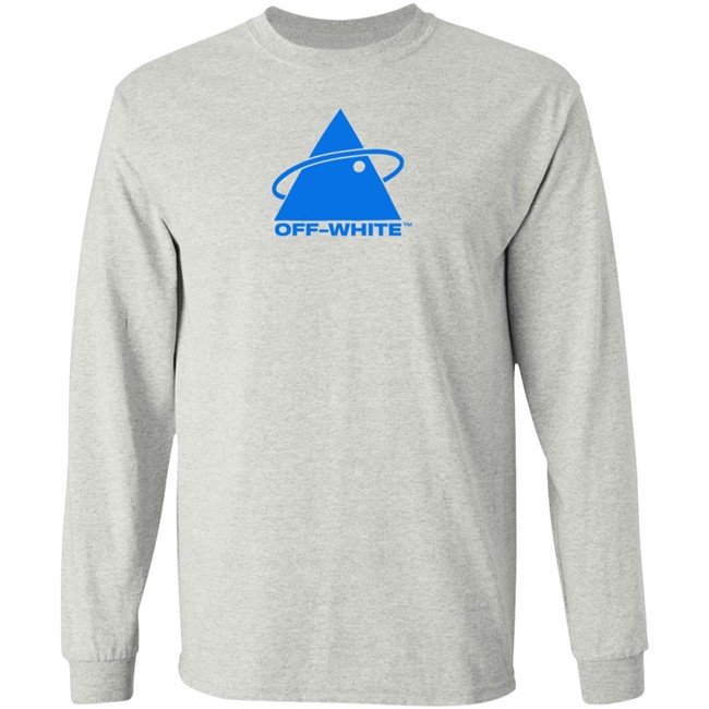 Off-White Triangle Planet Long Sleeve T-Shirt Off-White Triangle Planet Long Sleeve T-Shirt