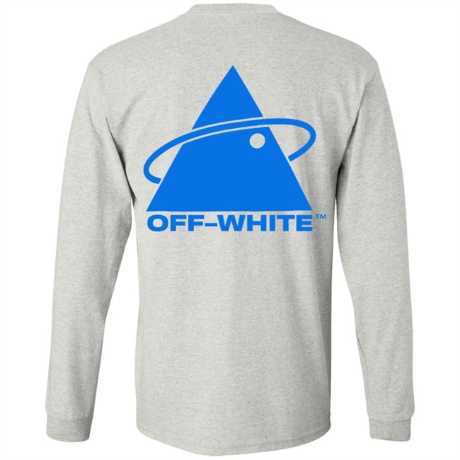 Off-White Triangle Planet Long Sleeve T-Shirt Off-White Triangle Planet Long Sleeve T-Shirt