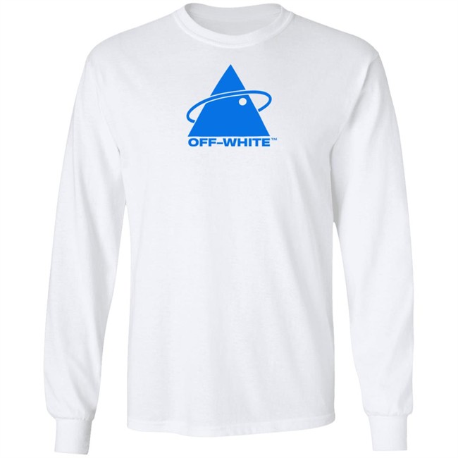 Off-White Triangle Planet Long Sleeve T-Shirt