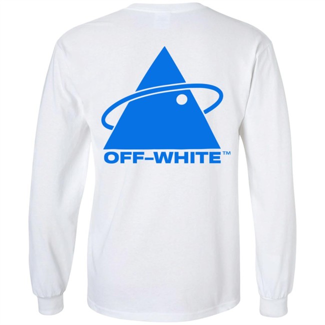 Off-White Triangle Planet Long Sleeve T-Shirt Off-White Triangle Planet Long Sleeve T-Shirt