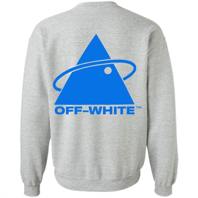 Off-White Triangle Planet Long Sleeve T-Shirt Off-White Triangle Planet Long Sleeve T-Shirt