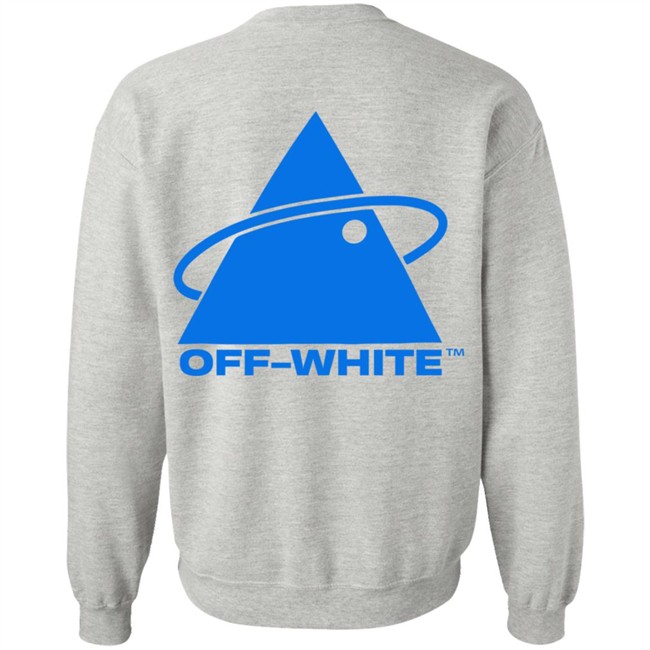 Off-White Triangle Planet Long Sleeve T-Shirt Off-White Triangle Planet Long Sleeve T-Shirt