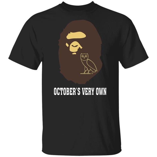 BAPE x OVO Tee Black