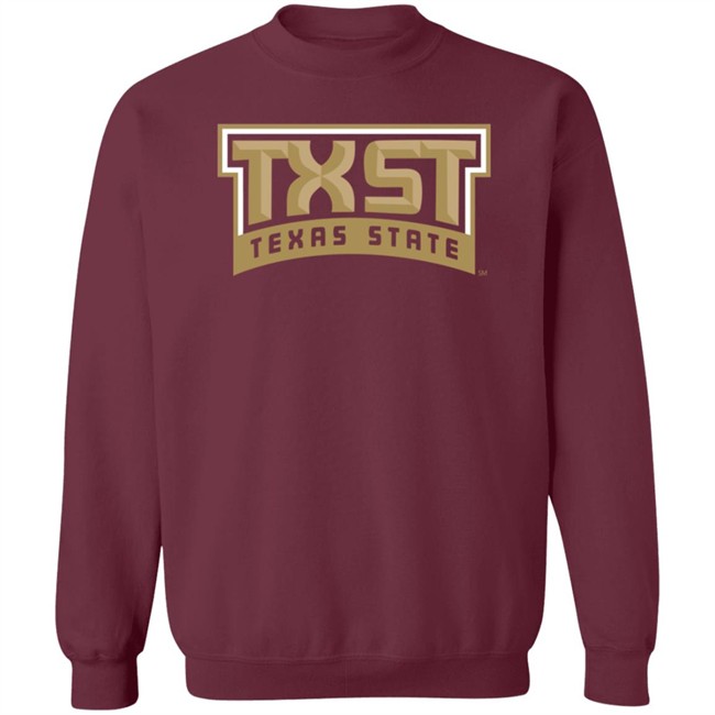 Texas State University Short Sleeve T Shirt TXST Texas State Tee Texas State University Short Sleeve T Shirt TXST Texas State Tee