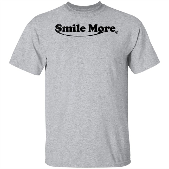 The Smile More Store Merch Smile More Distressed Shirt The Smile More Store Merch Smile More Distressed Shirt