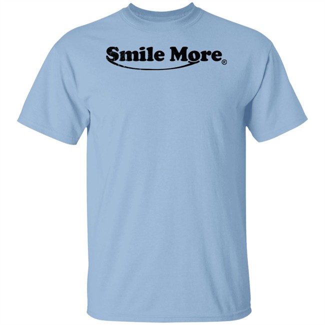 The Smile More Store Merch Smile More Distressed Shirt The Smile More Store Merch Smile More Distressed Shirt