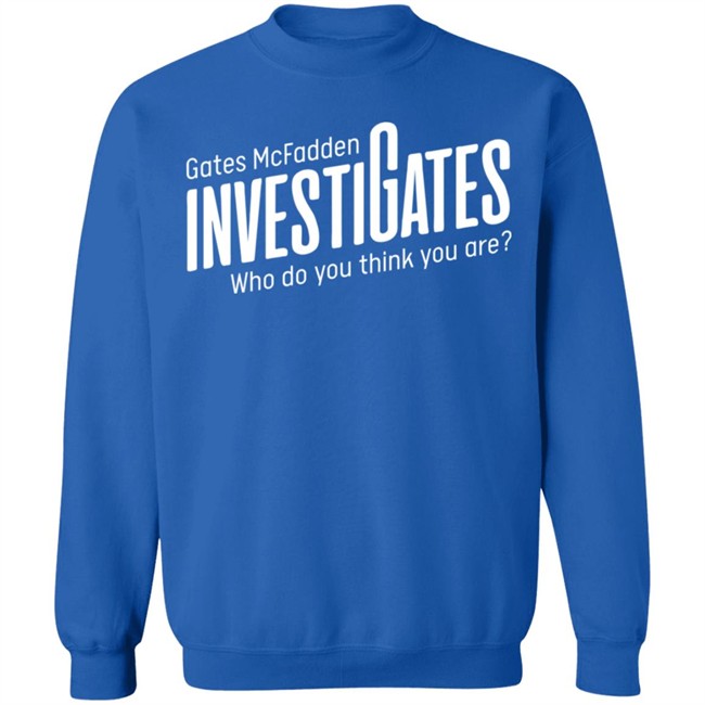 Gates Mcfadden Merch Investigates Logo Who Do You Think You Are T Shirt Gates Mcfadden Merch Investigates Logo Who Do You Think You Are T Shirt