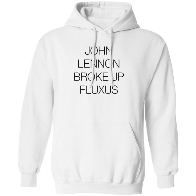 Yvon Lambert Book Shop David Horvitz John Lennon Broke Up Fluxus Shirt Yvon Lambert Book Shop David Horvitz John Lennon Broke Up Fluxus Shirt