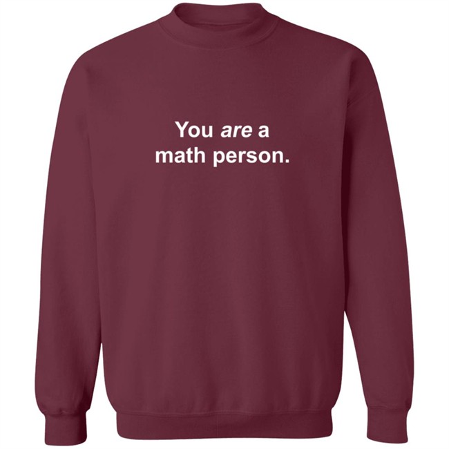 Math Positive You Are A Math Person With Dots Long Sleeve Math Positive You Are A Math Person With Dots Long Sleeve